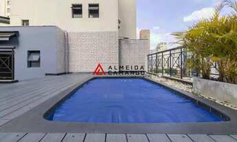 Imagem 3: Cobertura Itaim Bibi Reformada Piscina Aquecida Gourmet Churrasqueira Pizza Shops Faria Li