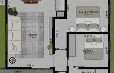 Imagem 3: Casa Térrea no Brisas Condomínio Horizontal