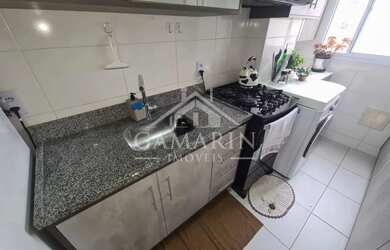 Imagem 6: Apartamento de 43m, 2 dormitórios, armários planejados na cozinha, vaga de garagem