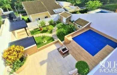 Imagem 2: Casa com 3 dormitórios, suíte master e área de lazer completa com vista para a serra