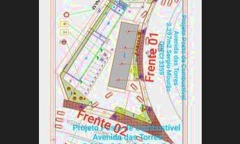 Imagem 2: Terreno p Posto de Combustíveis 2.297m2 - Projetos e Licenças. Av das Torres
