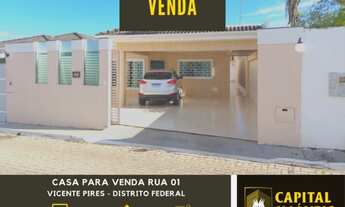 Imagem 1: Casa para venda 4 quartos sendo 2 suíte - Vicente Pires Rua 01 Jockey Club