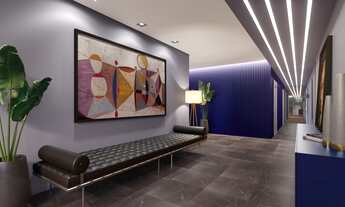 Imagem 4: Apartamento para venda tem 77 metros quadrados com 3 quartos sendo 01 suite