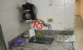 Imagem 4: Casa para aluguel possui 50 metros quadrados com 1 quarto em Gonzaga - Santos - SP