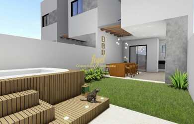 Imagem 5: Vivendas da Serra - Casa 3/4 (1 Suíte) - Jardim - Espaço Gourmet - 2 Vagas