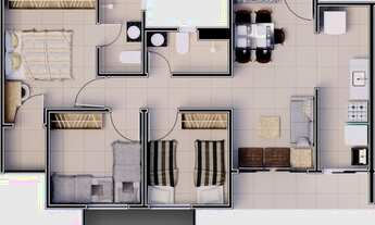 Imagem 2: Apartamento para venda possui em obras 70 metros quadrados com 3 quartos ilhotas - Teresin