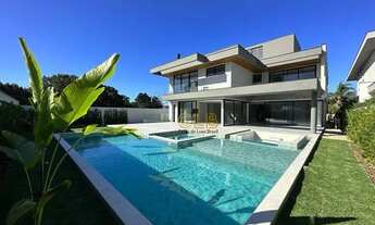 Imagem 7: Casa alto padrão em construção em Condomínio Fechado no bairro Jurerê Internacional - Flor