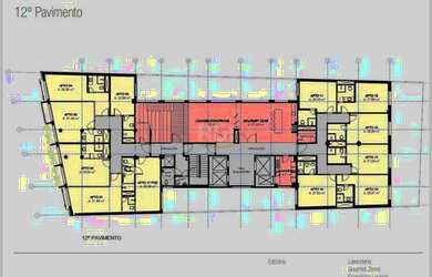 Imagem 7: Apartamento para Venda - 21.46m², 1 dormitório, sendo 1 suites, 1 vaga - Centro