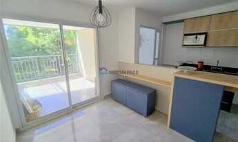 Imagem 1: Apartamento - Locação - 2 dorms c/ 1 suíte - varanda - mobiliado - 1 vaga - Santo Amaro