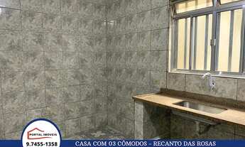 Imagem 3: Casa Com 03 Comodos Grandes - Recanto Das Rosas