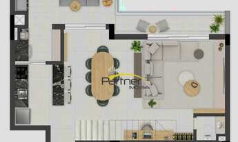 Imagem 4: Cobertura à venda, 146 m² por R$ 1.718.100,00 - Água Verde - Curitiba/PR