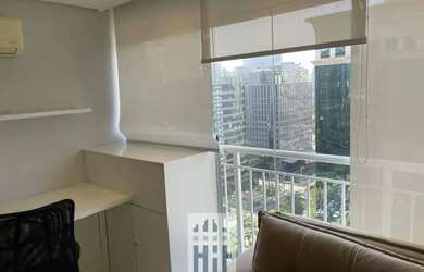 Imagem 3: Apartamento para locação na Vila Nova Conceição: 1 quarto, 1 suíte, sala, banheiro, vaga d