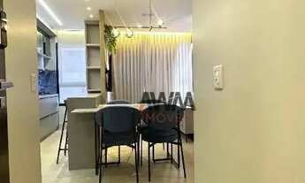 Imagem 2: Apartamento mobiliado com 2 suites, para alugar, 68 m² - Setor Marista - Goiânia/GO(Alugue