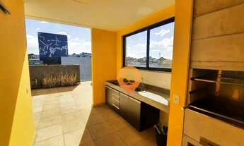 Imagem 2: Cobertura com 4 dormitórios para alugar, 172 m² por R$ 5.931,02/mês - Floresta - Belo Hori