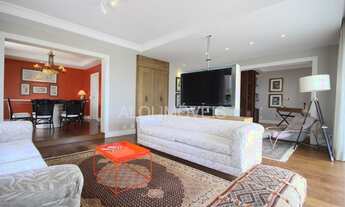 Imagem 6: Apto 213 m² de área úteis amplo living com terraços todo fechado em vidro e com vista para