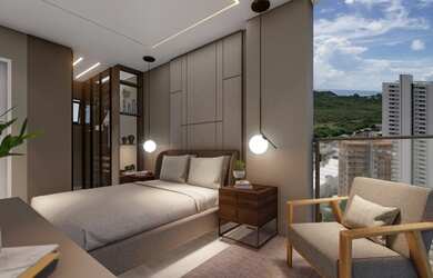 Imagem 7: Reserva Capim Macio Residencial, com plantas de 2 a 3 quartos. De 59m a 149m. Ótima Locali