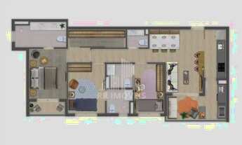 Imagem 6: RRCOD4502 Apartamento 87m² CONDOMÍNIO ARUANÃ 601 - OPORTUNIDADE - 3 Suítes 2 Vagas - Barue