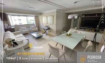 Imagem: Apartamento de 104 - 3 suítes - Green Towers