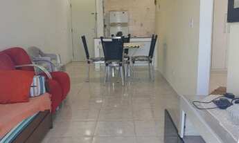 Imagem 5: Apartamento com varanda mobiliado frente mar, com 2 dormitórios na Vila Caiçara - Praia Gr