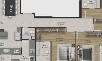 Imagem 5: Apartamento para Venda no bairro Centro em Balneário Camboriú, 4 quartos sendo 4 suítes, 3