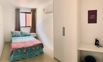 Imagem 4: Alugo apartamento quarto e sala mobiliado na ponta verde