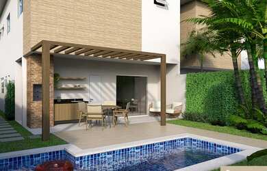 Imagem 6: Casas na planta em condomínio no Araçagy