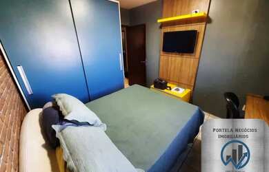 Imagem 6: Apto na Serraria, 3/4, suíte, nascente, reformado, com móveis planejados, 3º andar