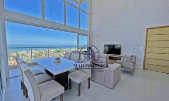 Imagem 4: Cobertura Triplex à Venda na Praia da Enseada com Vista Total para o Mar