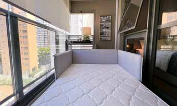 Imagem 6: ALUGO Lindo Apartamento Novo Mobiliado c/29 m2 com 1 quarto.01 vaga. Itaim Bibi SP