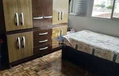 Imagem 4: Apartamento com 3 dormitórios à venda, 102 m² por R$ 360.000,00 - Encruzilhada - Santos/SP