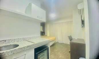 Imagem 3: Flat no Hotel San Diego com 1 Suíte, Elevador, Área de Lazer Completa e 1 Vaga no Bairro S