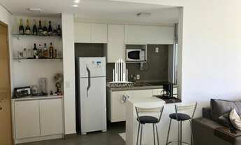 Imagem 3: Apartamento 1 dorm. 1 banheiro 1 vaga, com 50m2 e Varanda, móveis planejados Novare Alphav