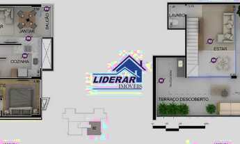 Imagem 3: Cobertura à venda, 2 quartos, 1 suíte, 2 vagas, Santo Agostinho - Belo Horizonte/MG