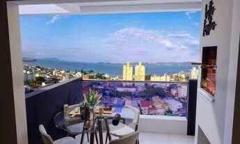 Imagem 2: Apartamento com 2 dormitórios à venda, 75 m² por R$ 387.090,00 - Barreiros - São José/SC