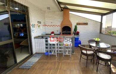 Imagem 4: Cobertura com 3 dormitórios à venda, 150 m² por R$ 1.378.000 - Vila Nova - Cabo Frio/RJ