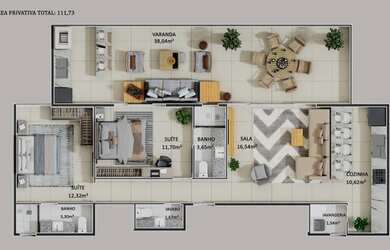 Imagem 7: Residencial Bayonne - REVENDA