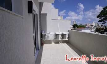 Imagem 3: Apartamento na Vila Bastos em prédio sem condomínio com 86 m² de área útil com ar condicio