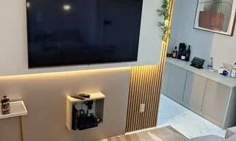 Imagem 2: Apartamenta para venda ou aluguel, com 88 m², mobiliado, 3 dormitórios e 2 vagas cobertas