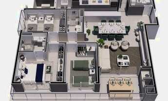 Imagem 5: Cobertura com 4 quartos 2 Suítes