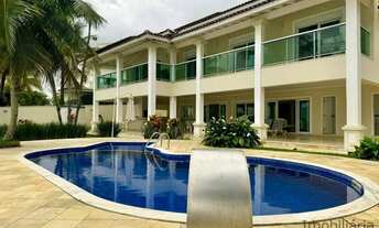 Imagem: Linda casa com piscina, frente mar, pé