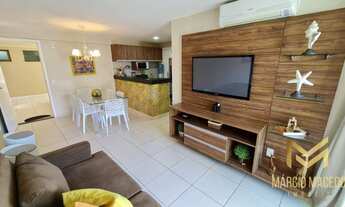 Imagem 3: Apartamento com 3 dormitórios à venda, 88 m² por R$ 590.000,00 - Porto das Dunas - Aquiraz