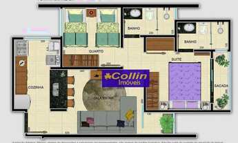 Imagem 3: Apartamento à venda, 51 m² por R$ 219.000,00 - Mercês - Uberaba/MG