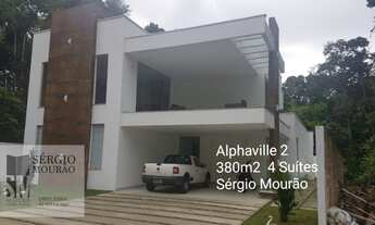 Imagem 2: Alphaville2 duplex alto padrão 402m2, 4 suites modulados Dellano, piscina