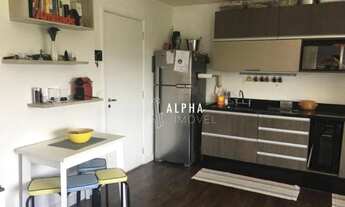 Imagem 2: Apartamento com 1 dormitório à venda, 43 m² por R$ 380.000,00 - Edifício Igloo - Barueri/S