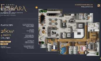 Imagem 3: Apartamento para venda com 260 metros quadrados com 4 quartos em Umarizal - Belém - PA