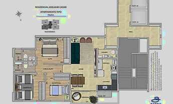 Imagem 2: Apartamento com 3 dormitórios à venda em Belo Horizonte