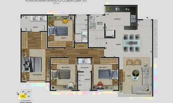 Imagem 14: Apartamento com 4 dormitórios à venda em Belo Horizonte