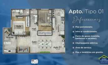 Imagem 2: Apart 2 Dorms, Entrada Baixa, Caicara, JGA939