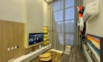 Imagem 3: Casa mobiliada e decorada com 4 suítes e piscina à venda, 212 m² - Condomínio Sunset - Xan