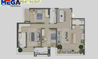 Imagem 4: Apartamento com 3 quartos no bairro Aldeota - Fortaleza/CE